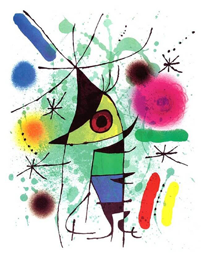 Singing Fish Joan Miro